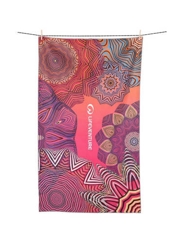 Ceļojums dvielis Lifeventure Soft Fibre Mandala