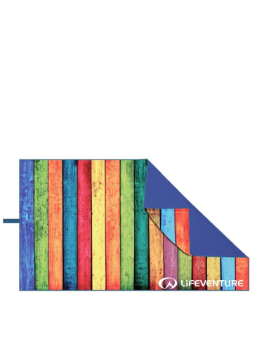 Lifeventure ceļojumu dvielis no mīkstas šķiedras ar svītrām