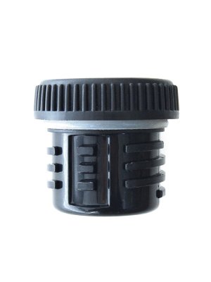 Vidējais vīkšķis Laken BLACK SCREW CAP FOR BASIC STEEL BOTTLE