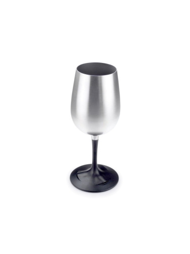 Metāla glāze vīnam GSI Outdoors Nesting Wine Glass Glacier SS
