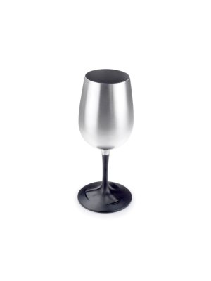 Metāla glāze vīnam GSI Outdoors Nesting Wine Glass Glacier SS