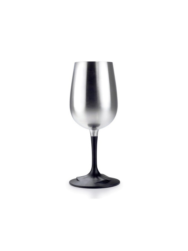 Metāla glāze vīnam GSI Outdoors Nesting Wine Glass Glacier SS