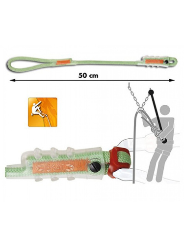 Drošības sistēma Beal Dynaclip 50 cm
