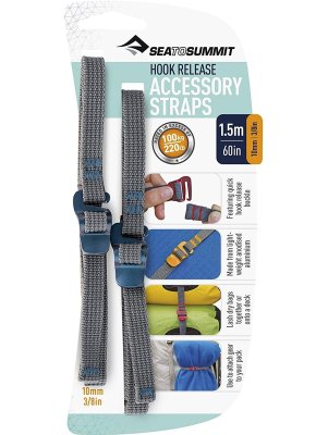 Aksesuāru josta ar āķi STS Accessory Strap with Hook 10 mm 1,5 m