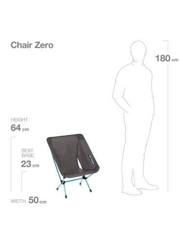 Tūrisma krēsla Helinox Chair Zero