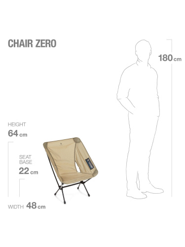 Tūrisma krēsla Helinox Chair Zero