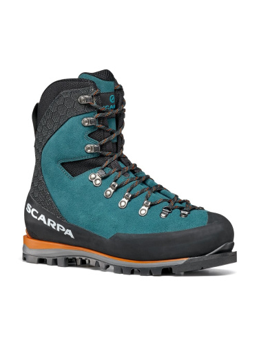 Silti alpīnistu zābaki Scarpa Mont Blanc GTX Lake Blue