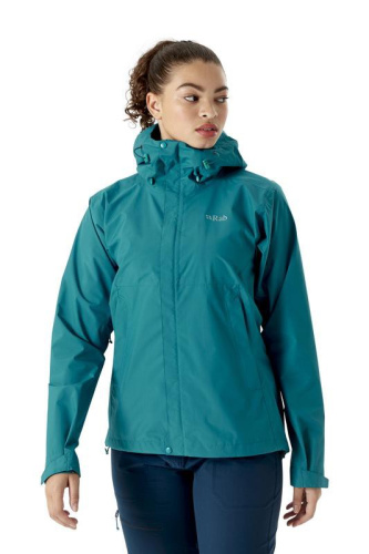 Sieviešu lietusmētelis Rab Downpour Eco Jacket