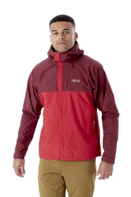 Vīriešu lietus jaka Rab Downpour Eco Jacket