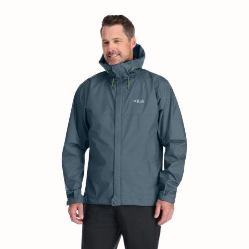 Vīriešu lietus jaka Rab Downpour Eco Jacket