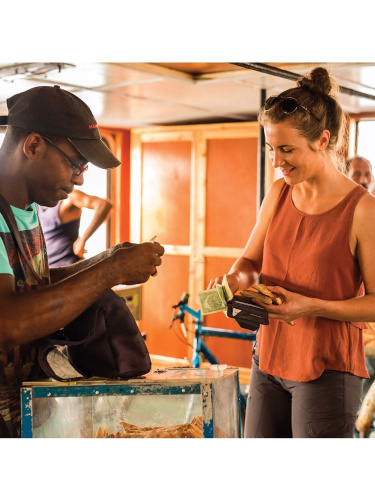 Lifeventure RFId reciklētais portfelis