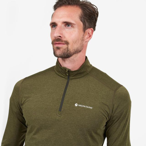 Vīriešu termo krekls Montane Dart Thermo Zip Neck