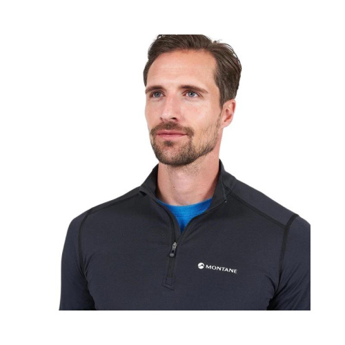 Vīriešu termo krekls Montane Dart Thermo Zip Neck