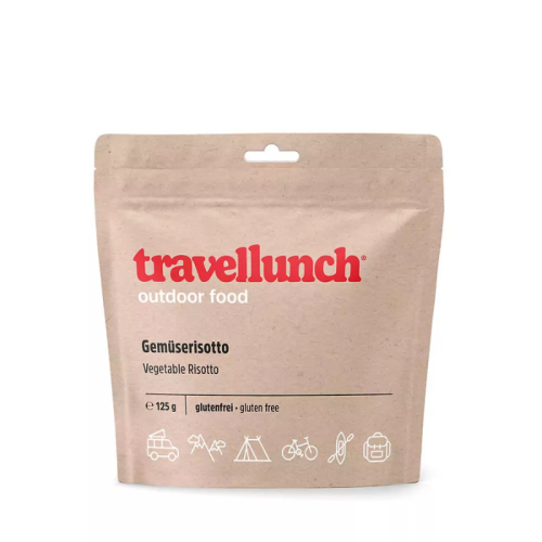 Nr.64 Travellunch Risotto dārzeņu rīsu pārslu karstais ēdiens 125 g.
