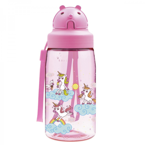 Dažādu krāsu bērnu dzeramais šūkure Laken TRITAN Bottle 0,45 L. OBY Cap