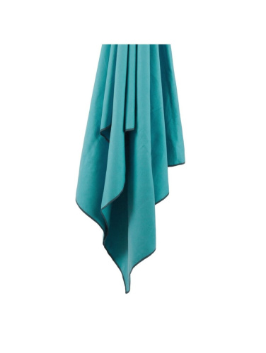 Ceļošanas dvieļu materiāls Lifeventure Soft Fibre Recycled Teal Giant