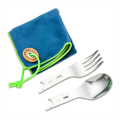 Šķēres un dakšu uzgaļa Opinel Picnic Plus