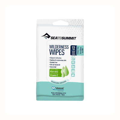 Drēgnas salvetes Sea To Summit Wilderness Wipes Compact
