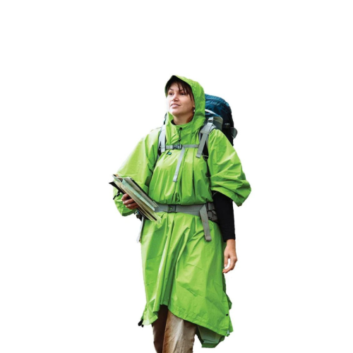 Lietusnecaurlaidīga STS nailona pončo virsma