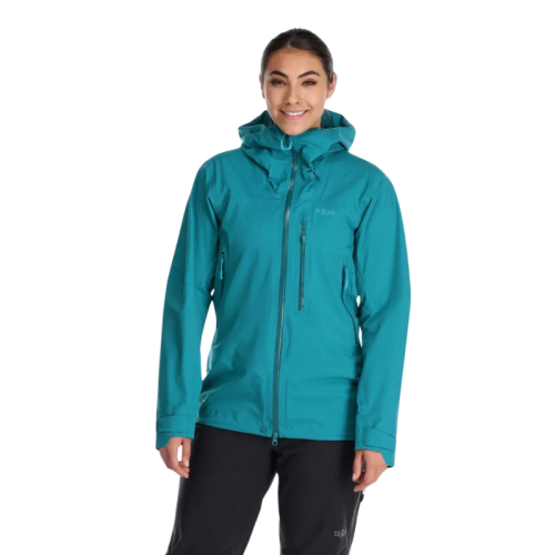 Sieviešu lietus mētelis Rab Firewall Jacket