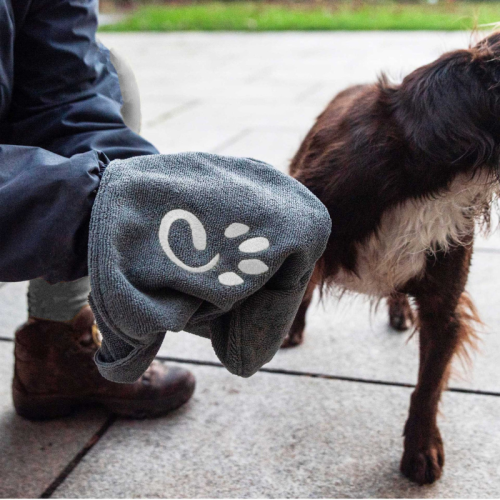 Dviķu dvielis Mountain Paws Muddy Dog Towel