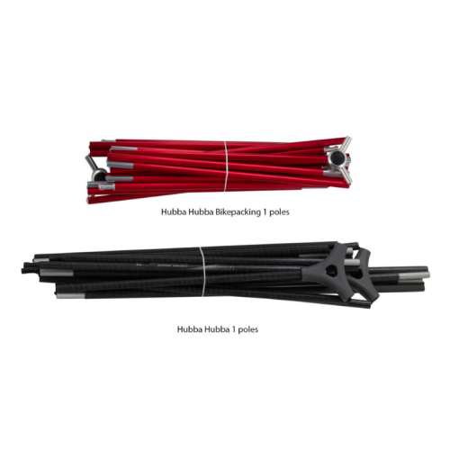 Vienvietīgs teltis uz velosipēda MSR Hubba Hubba Bikepack 1