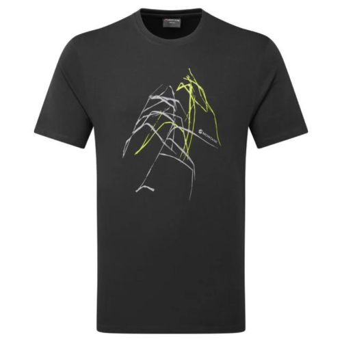 Vīriešu krekli Montane Abstract Mountain T-Shirt