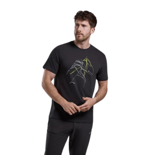 Vīriešu krekli Montane Abstract Mountain T-Shirt