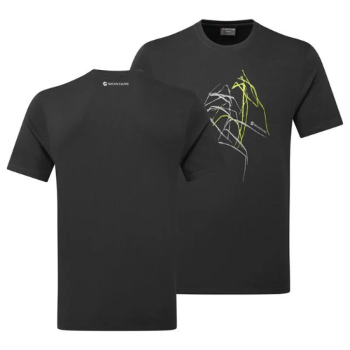 Vīriešu krekli Montane Abstract Mountain T-Shirt