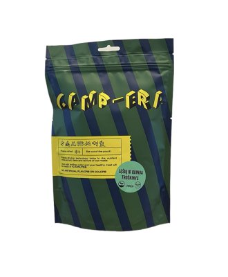82. Produkts ceļošanai CAMP-ERA Lēcu un kvinojas putraimi 100 g.