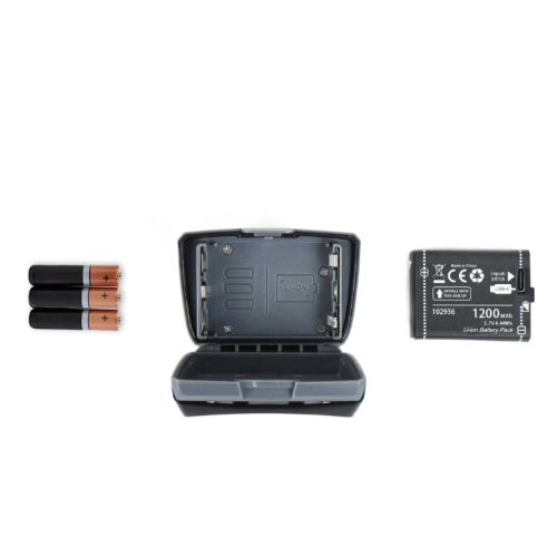 Prožektors Lifesystems Intensity 580 galvas lukturis, uzlādējams.