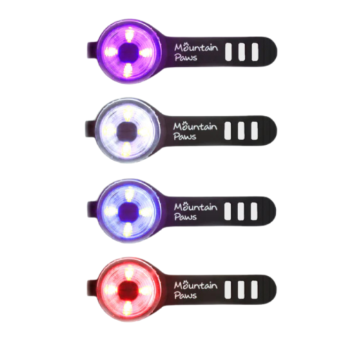 Dzīvnieku lukturis Mountain Paws Dog Safety Light 2 gabali