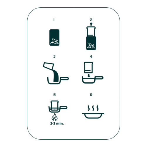 Nr.102 Ēdiens ceļojumiem MustangFeast vista fileja BBQ ar griķiem + brownie pīrāgs