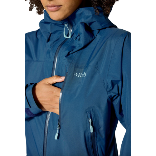 Sieviešu lietus jaka Rab Downpour Mountain Jacket Wmns