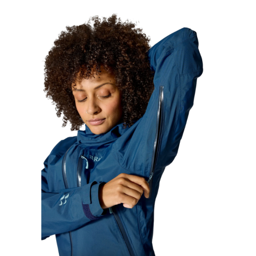 Sieviešu lietus jaka Rab Downpour Mountain Jacket Wmns