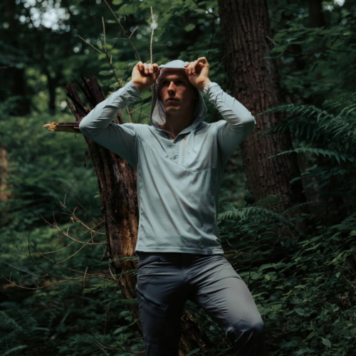 Vīriešu T-krekls Turbat Maya Hood Trek Mns