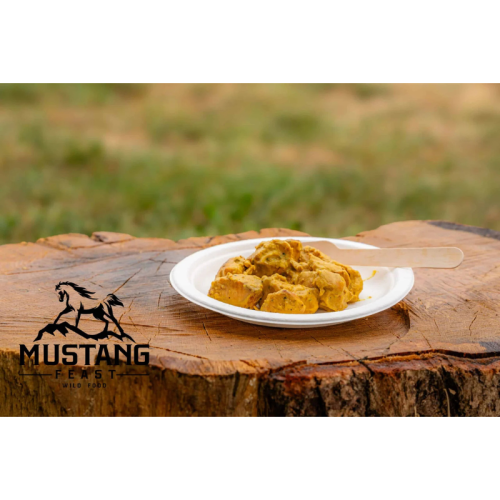 Nr.103 Ēdiens ceļojumiem MustangFeast cūkas fileja ar lēcām + brauni mafins