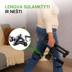 Velotrenažieris Tunturi Mini Bike Foldable, Black, Inc. Display