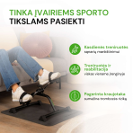 Velotrenažieris Tunturi Mini Bike Basic, Black