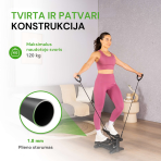 Steperis Tunturi Stepper, Black, Incl. Display