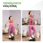 Steperis Tunturi Stepper, Black, Incl. Display