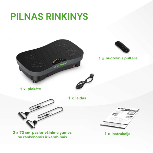 Vibrācijas platforma Tunturi Cardio Fit V30 Vibration Plate