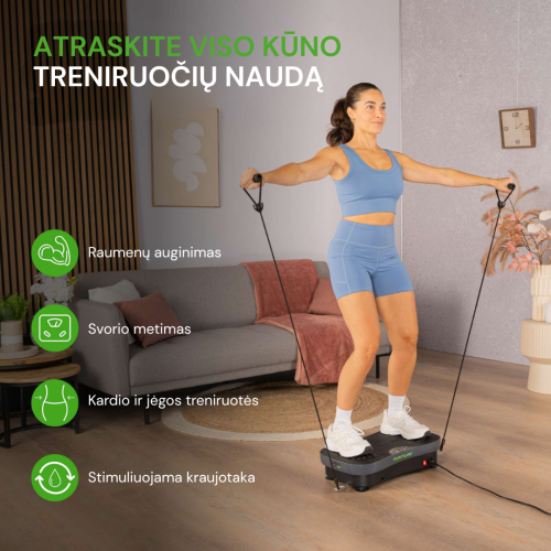 Vibrācijas platforma Tunturi Cardio Fit V30 Vibration Plate