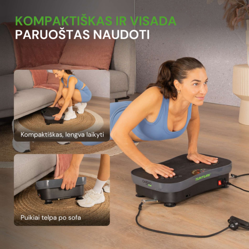 Vibrācijas platforma Tunturi Cardio Fit V30 Vibration Plate