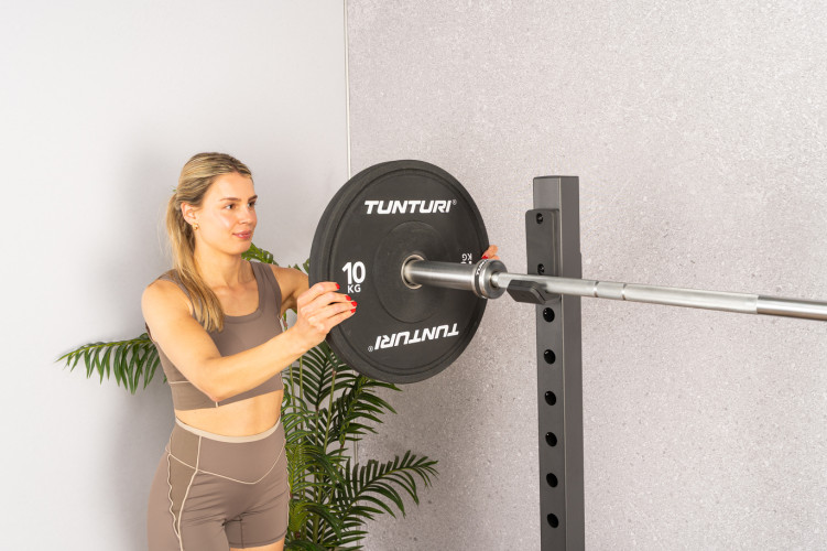 Svaru disku komplekts TUNTURI Platinum Bumper Plate Black, 120kg