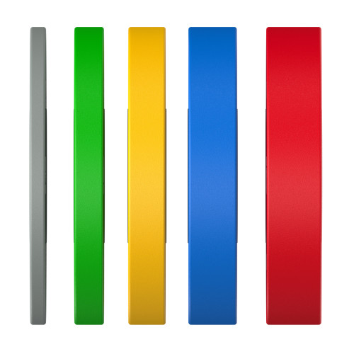 Svaru disku komplekts TUNTURI Platinum Bumper Plate Colour, 150kg