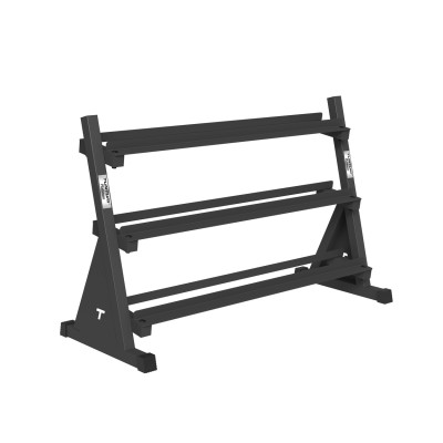 Statīvs hantelēm TUNTURI Platinum Hex Rubber Dumbbell Rack