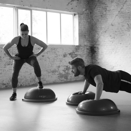 Līdzsvara platforma/līdzsvara bumba BOSU Balance Trainer PRO Blue