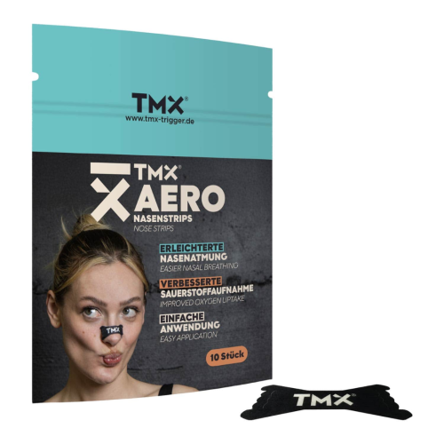 Deguna plāksteris efektīvākai elpošanai TMX AERO Nose Strip