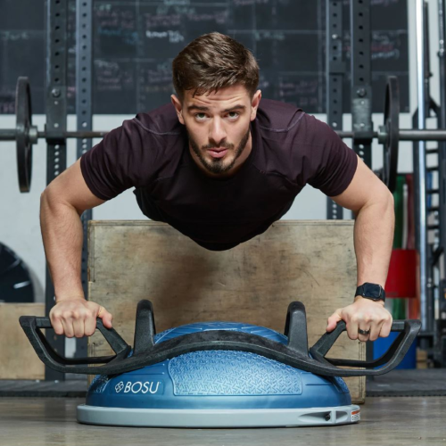 BOSU® līdzsvara bumba/atspiešanās platforma